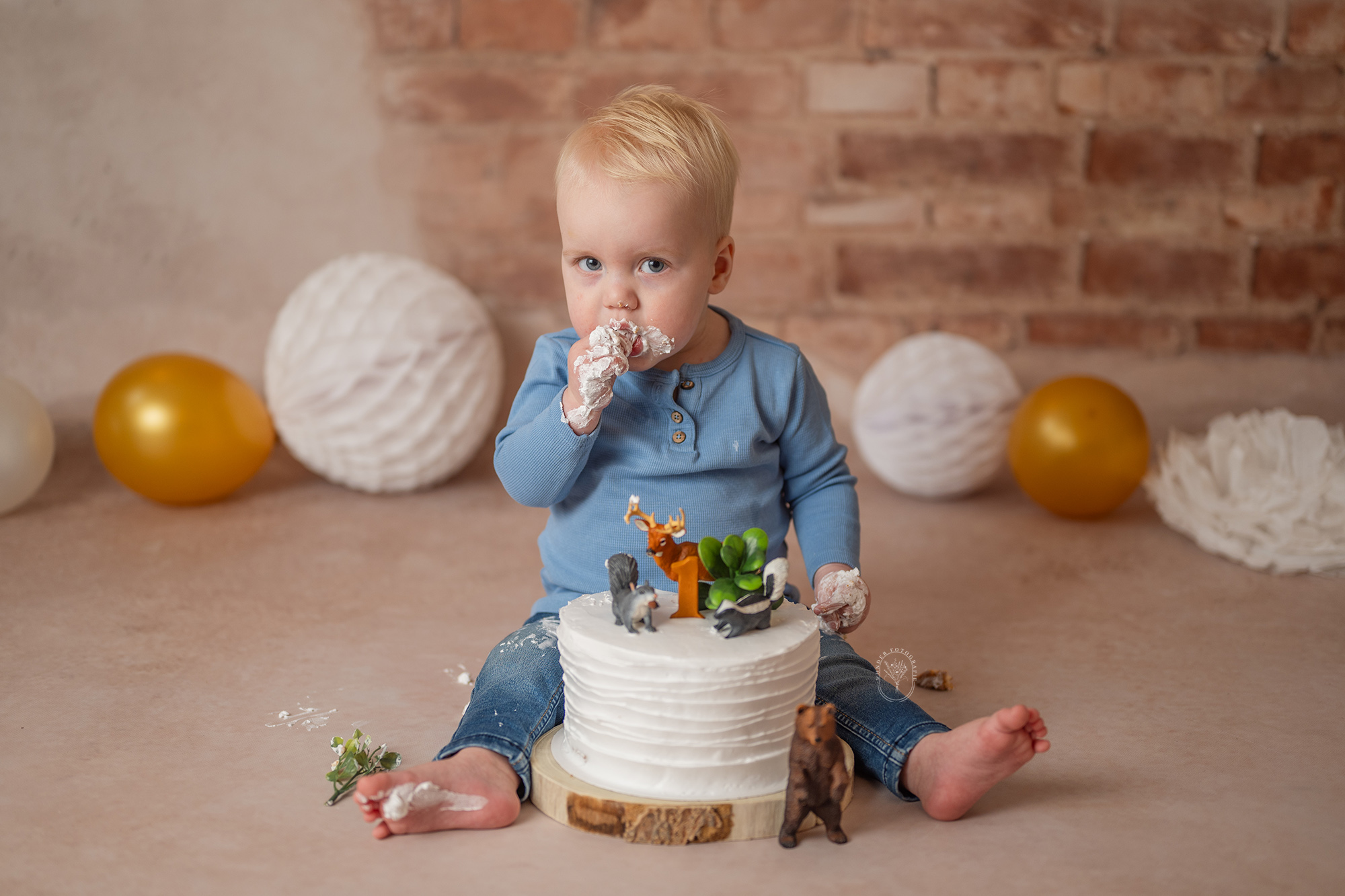 cake smash fotoshoot friesland baby shoot verjaardag heerenveen meppel emmeloord almere leeuwarden zwolle