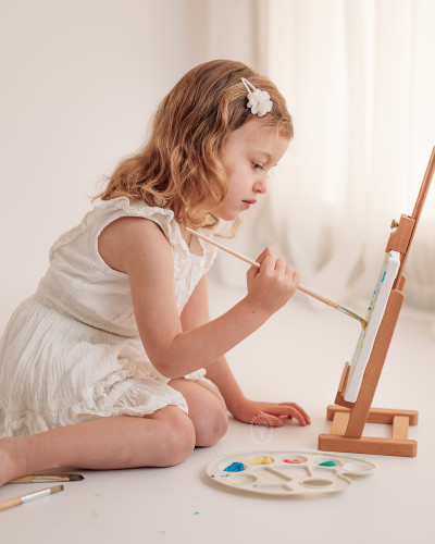 Fotoshoot cadeau voor de derde of vierde verjaardag