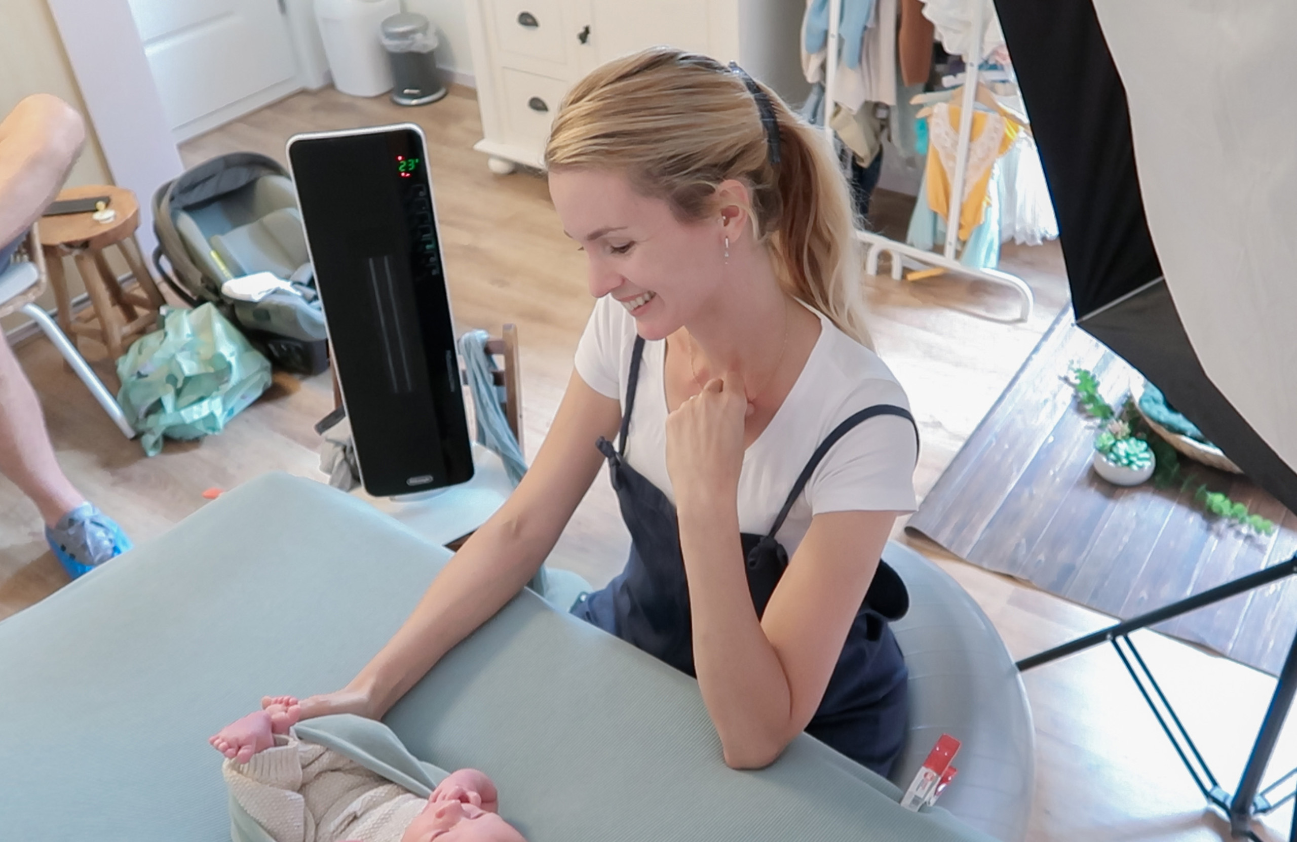 Newborn Fotoshoot achter de schermen
