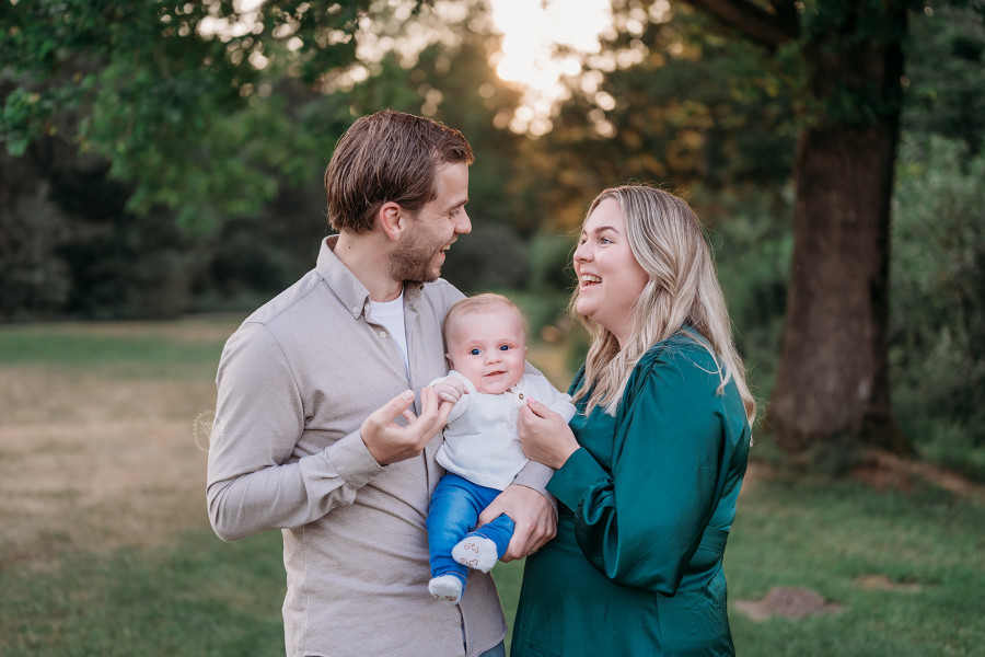 gezinsfotoshoot friesland gezin familie fotoshoot strand bos